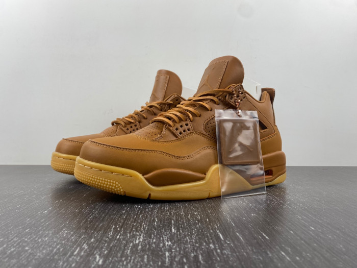air jordan 4 retro ginger wheat 819139-205