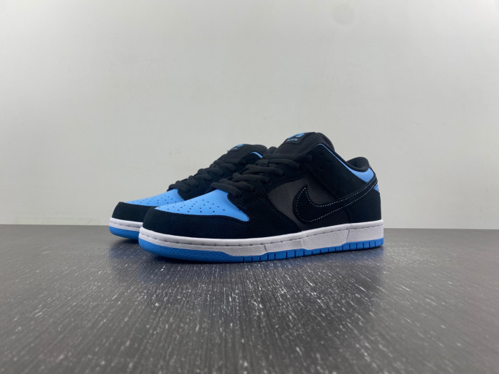 nike sb dunk low black university blue 304292-048