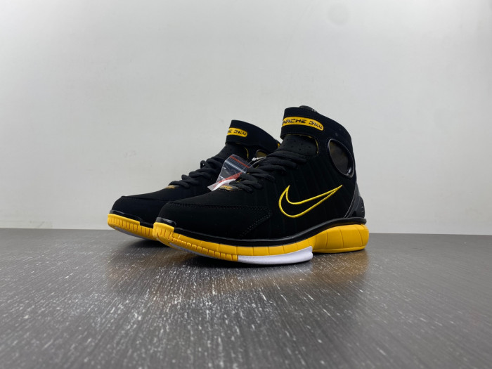 nike air zoom huarache 2k4 black varsity maize 308475-003
