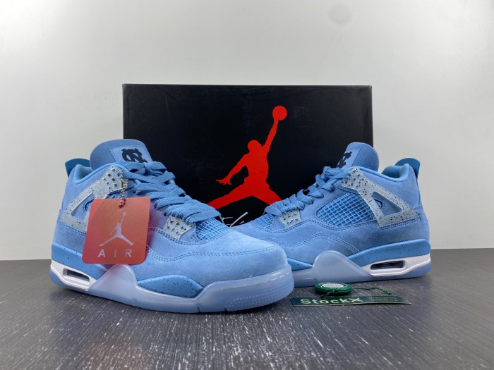 air jordan 4 retro unc pe aj4-0608