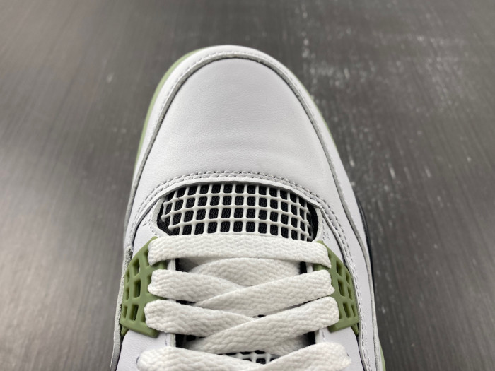 air jordan 4 wmns “oil green” aq9129-103