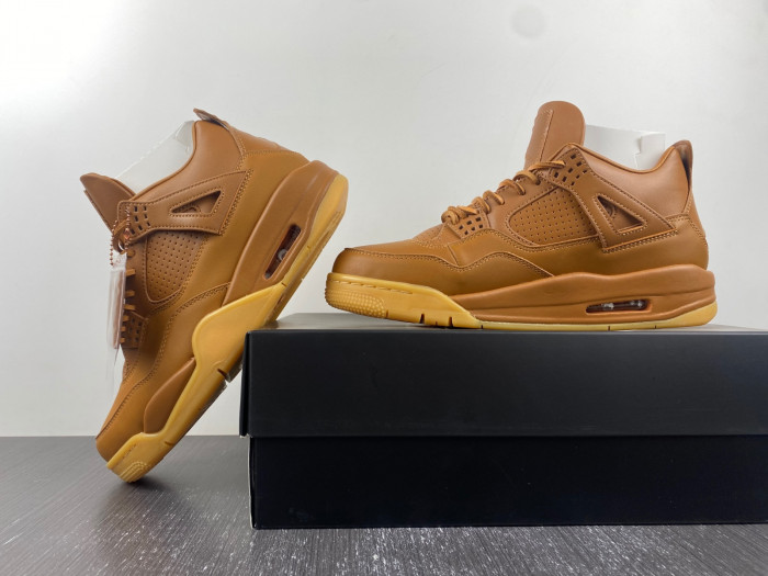 air jordan 4 retro ginger wheat 819139-205