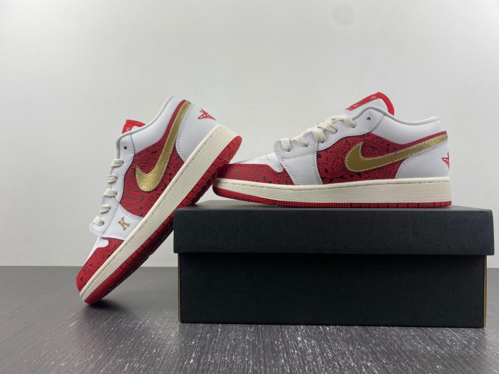 air jordan 1 low spades dj5185-100