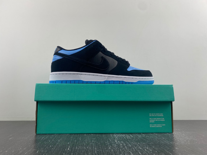 nike sb dunk low black university blue 304292-048