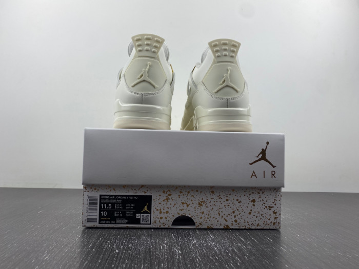 air jordan 4 wmns “sail” aq9129-170