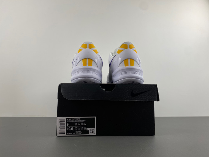nike kobe 8 protro “lakers home” hf9550-100