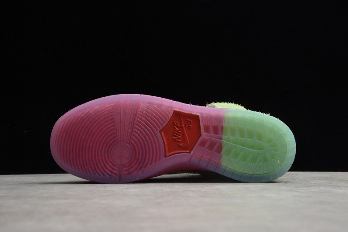 nike sb dunk high strawberry cough cw7093-600