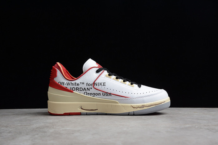 air jordan 2 low sp white red dj4375-106