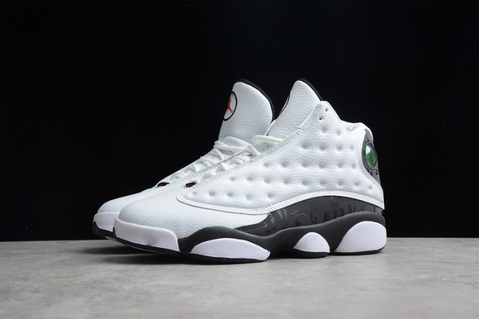 air jordan 13 retro sngl day "love and respect" black/ white mens 888164-112