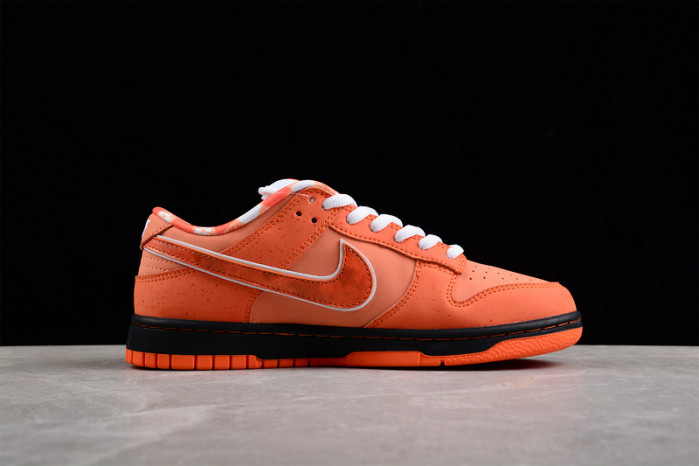 concepts x nike sb dunk low "orange lobster" fd8776-800