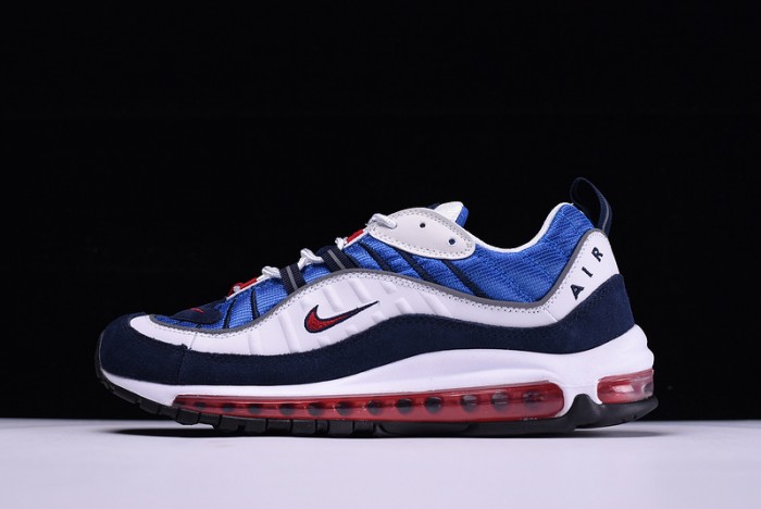 nike air max 98 “gundam” white/university red 640744-100