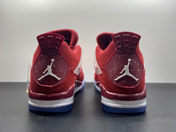air jordan 4 retro pe red aj4-1032076
