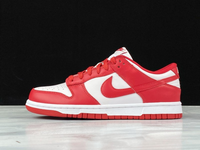 nike dunk low university red cu1727-100