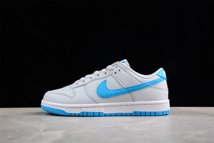 nike dunk low retro pure platinum blue lightning dv0831-001