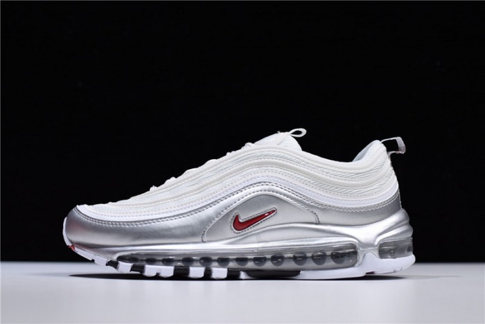 nike air max 97 white silver at5458-100