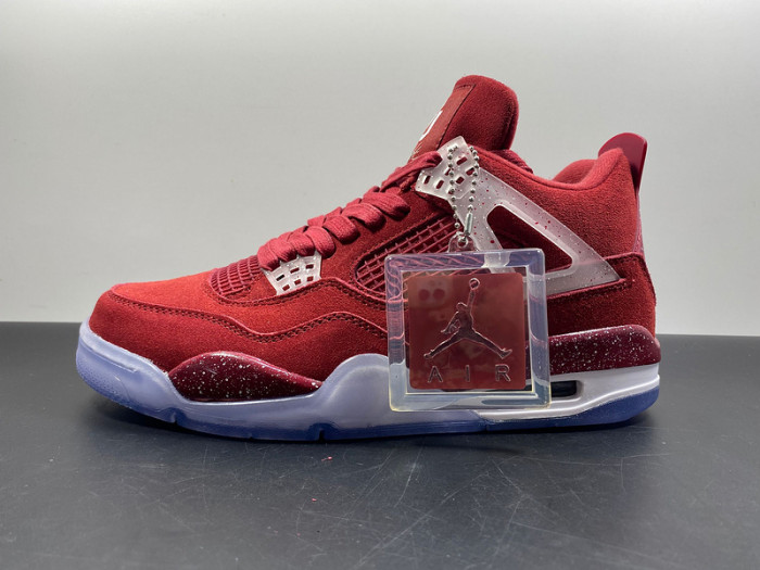air jordan 4 retro pe red aj4-1032076