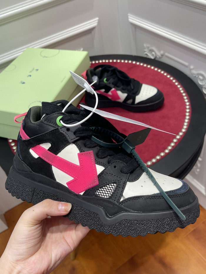 off-w out of office lace-up sneakers