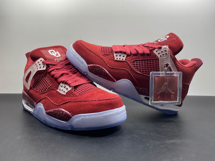 air jordan 4 retro pe red aj4-1032076