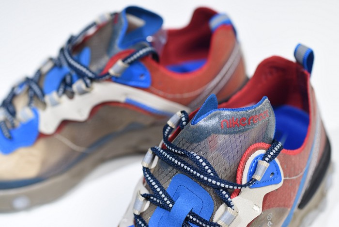 undercover x nike react element 87 khaki red bq2718-200