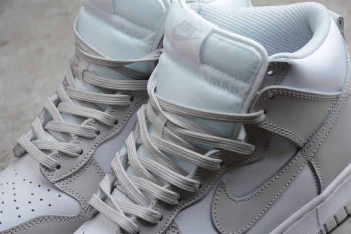 nike dunk high retro white vast grey （2021）dd1399-100