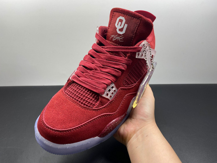 air jordan 4 retro pe red aj4-1032076