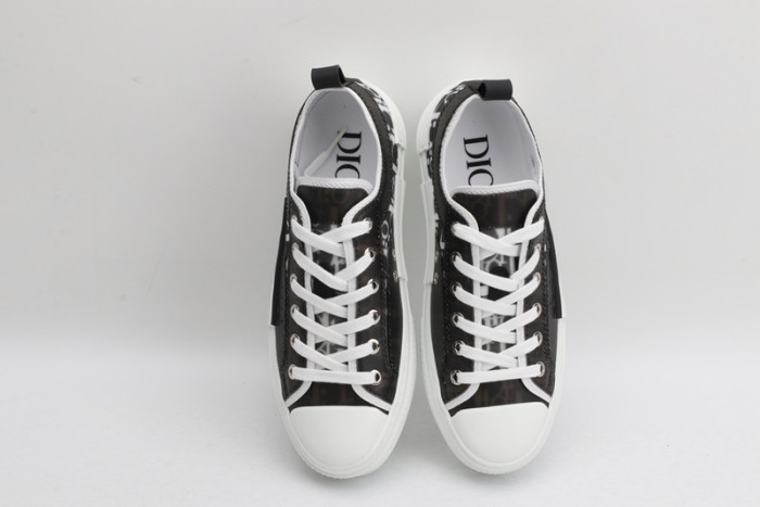 b23 oblique low black white sneakers t00480h051