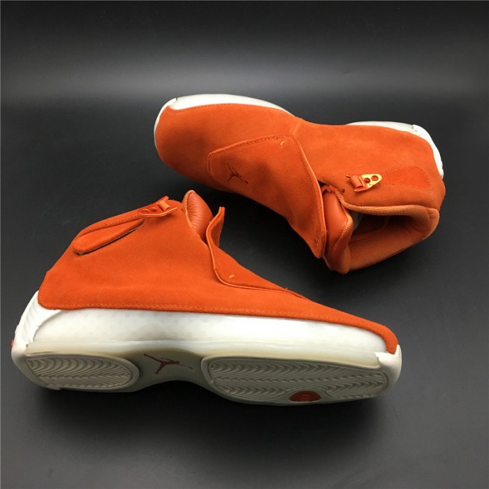 air jordan 18 orange suede aa2494-801