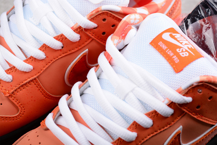concepts x nike sb dunk low "orange lobster" fd8776-800
