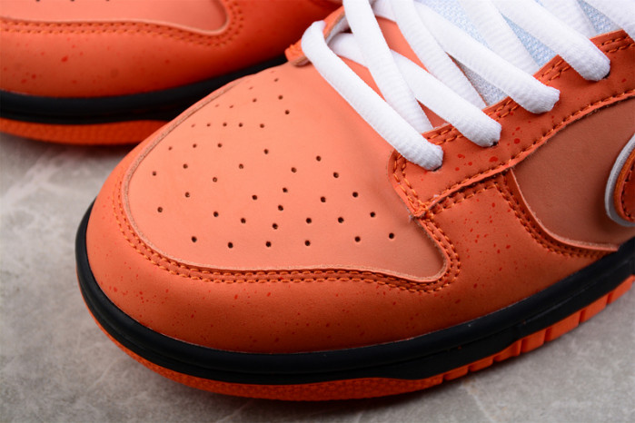 concepts x nike sb dunk low "orange lobster" fd8776-800