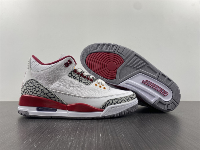 air jordan 3 retro cardinal red ct8532-126