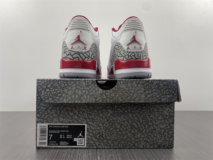 air jordan 3 retro cardinal red ct8532-126