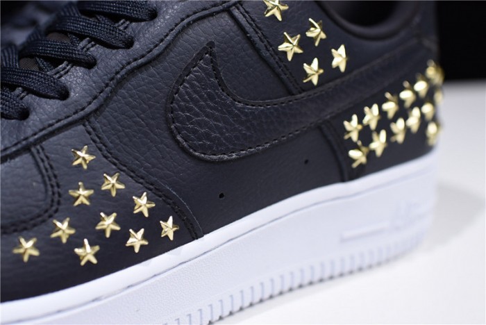 nike air force 1 low stars black ar0639-001