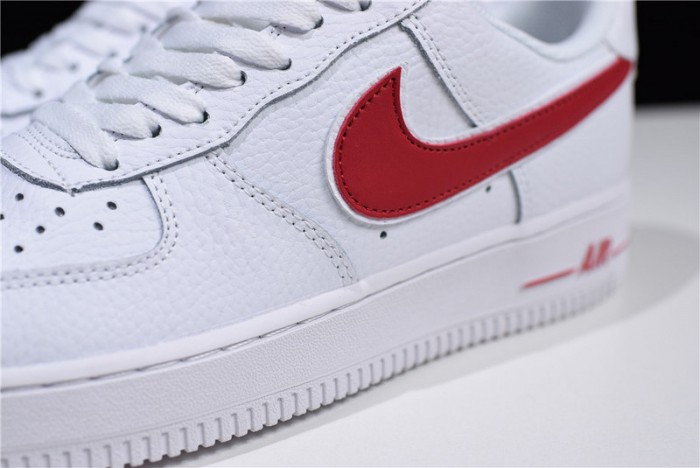 nike air force 1 07 white red ao2423-102