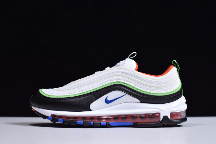 nike air max 97 "white royal green nebula" 921522-105