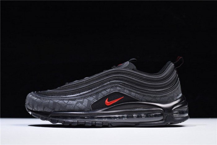 nike air max 97 reflective logos black ar4259-001