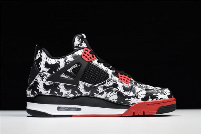 2018 nwe 4 tattoo men chinese element limited edition white black b00897-006