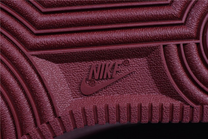 nike air force 1 low 07 lthr sail team red aj7280-600