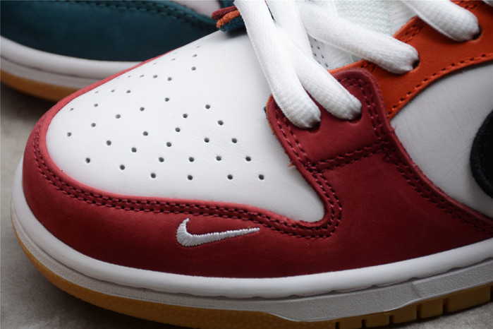 nike sb dunk low parra x dh7695-100