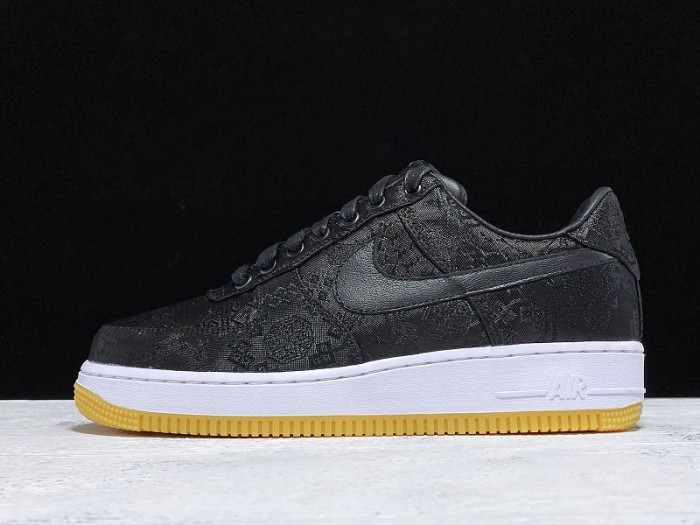 fragment clot nike air force 1 black cz3986-001