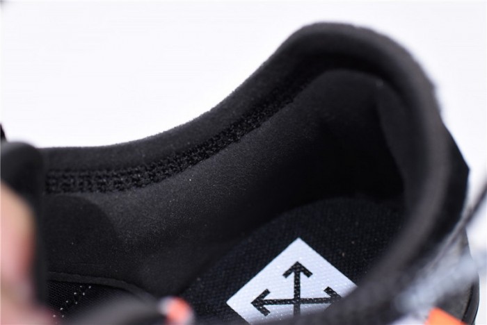 ow nike air force 1 low black ao4606-001