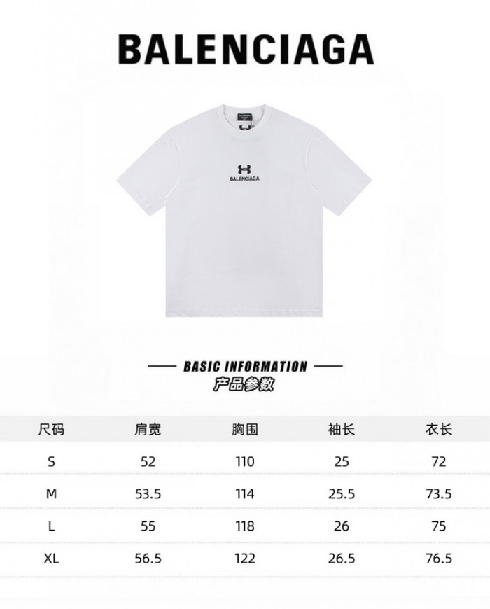 Balenciag* T-SHIRT Bh016