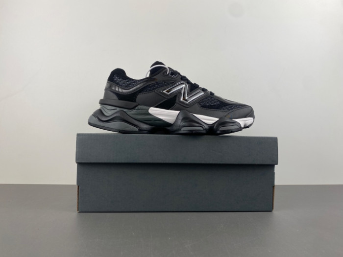 New Balance 9060 Shoe Palace Black Silver U9060PNR