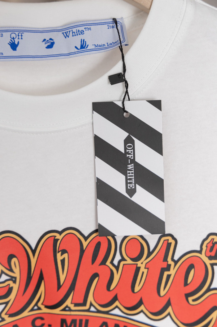 OFF WH1TE T-SHIRT W011
