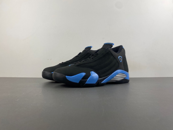 Air Jordan 14 Black University Blue 487471-002