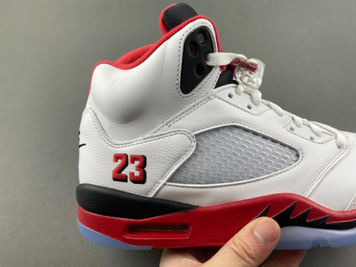 Air Jordan 5 Retro Fire Red Black Tongue (2025) HQ7978-101